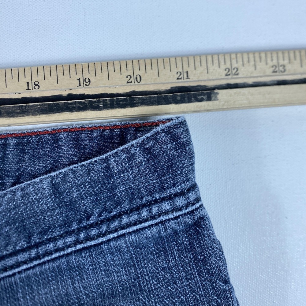 Alberto Stone T400 Modern Fit Jeans Mens 44x32 Blue Straight Leg Denim Pants - Picture 8 of 14